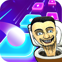 Skibidi Dance Hop Tiles