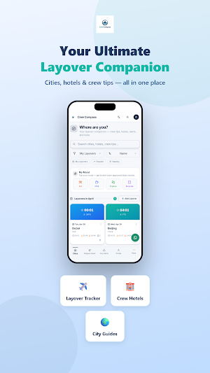 CREWCOMPASS – Layover Guide Screenshot 0