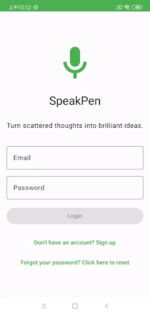 SpeakPen Screenshot 1