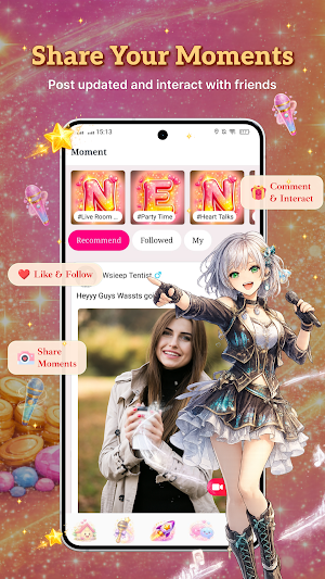 Nene Live: Voice & Video Room Screenshot 1