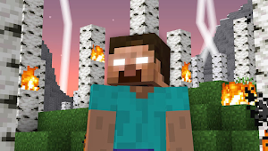 Herobrine Mod for Minecraft PE Screenshot 1