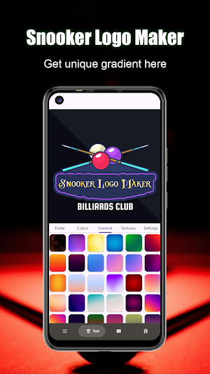 Snooker Logo Maker Screenshot 1