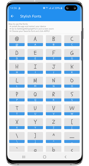 Stylish Fonts for Huawei Phones Screenshot 2