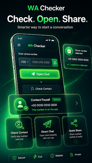 Open in WA - Direct Chat Screenshot 1