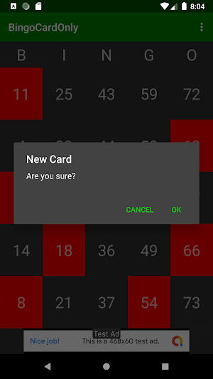 Bingo Card Only Screenshot 2