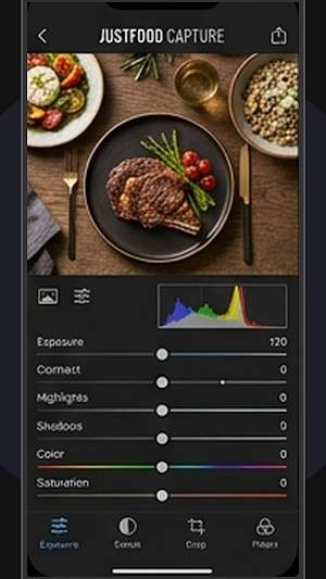 JustFood Capture Screenshot 0