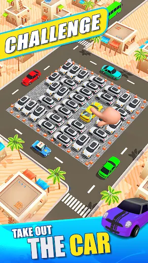 Car parking 3d challange Screenshot 1