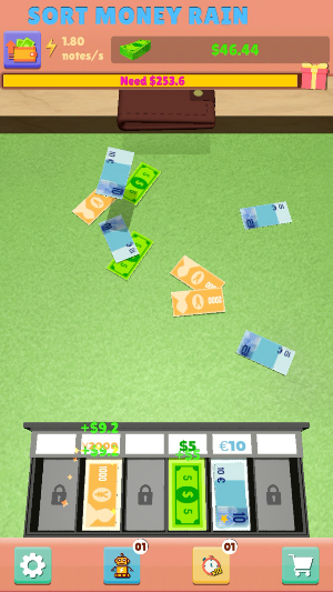 Sort Money Rain Screenshot 3