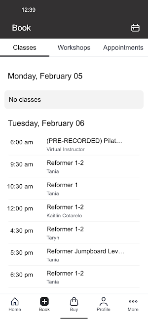 KOR Pilates Screenshot 1