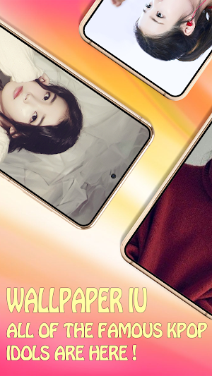 Material Kpop IU Wallpaper Screenshot 1