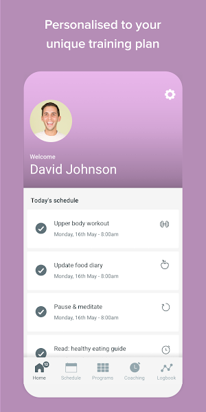 Size Healthy Fitness Screenshot 1