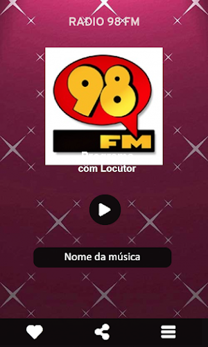 RÁDIO 98 FM Screenshot 1