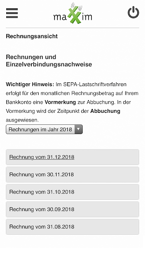 maXXim Servicewelt Screenshot 1