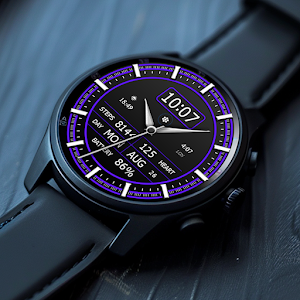 Key WF39 Hybrid Watch Face Screenshot 2