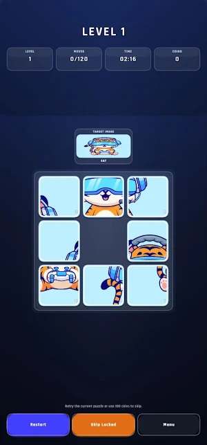 Sliding Puzzle Screenshot 1