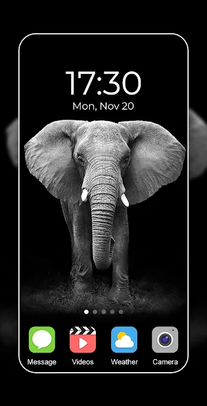 Black Wallpaper 2024 Screenshot 3