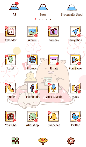 Cute Wallpaper New Year's Boar Theme Screenshot 2