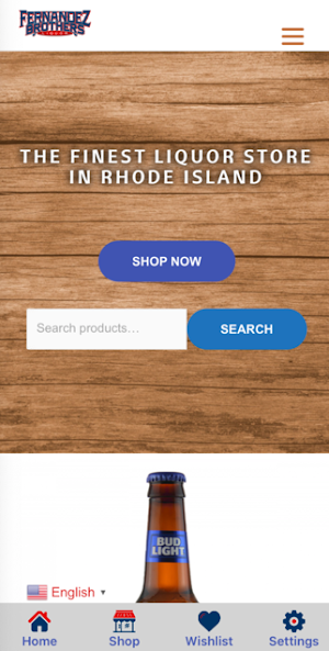 Fernandez Brothers Liquor Screenshot 2