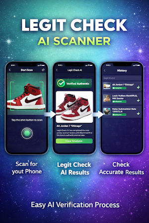 Legit Check: AI Auth Scanner Screenshot 1