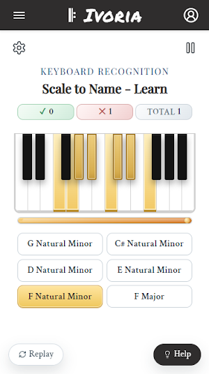 Ivoria: Piano Skills Training Screenshot 0