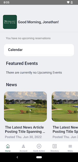 Medalist Golf Club Screenshot 1