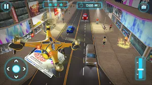 Pizza Delivery Drone Game Screenshot 3