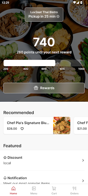 Luv2eat Thai Bistro Screenshot 0