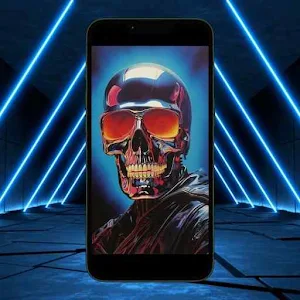 Neon Artwork Wallpaper Screenshot 0