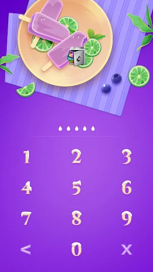 AppLock Theme Ice Cream Screenshot 1