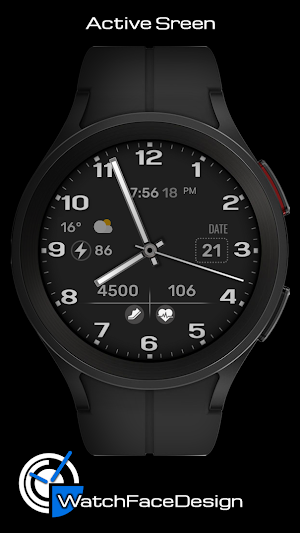 WaTchG015: Analog watch face Screenshot 1