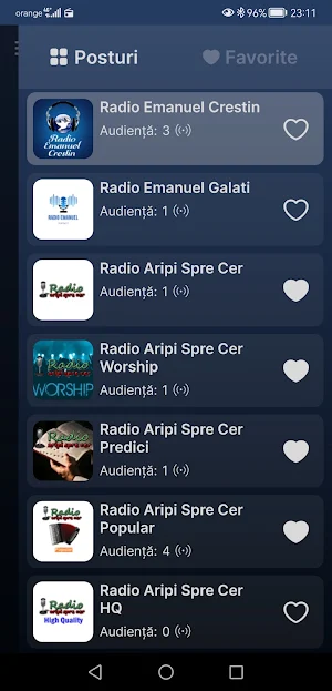 Radio Emanuel Crestin Screenshot 1