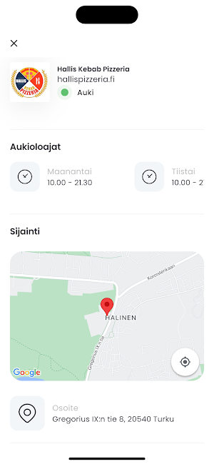 Hallis Kebab Pizzeria Screenshot 3