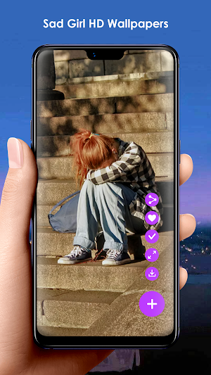 Sad Girl HD Wallpapers Screenshot 1