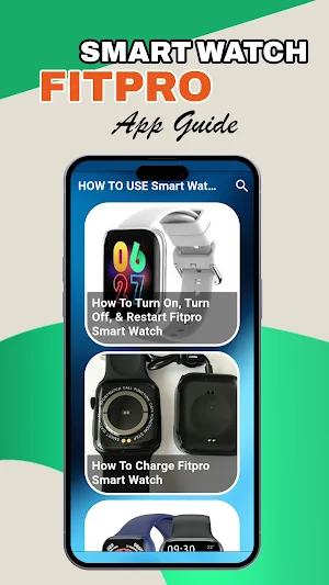 Fitpro Smart Watch App Guide Screenshot 2