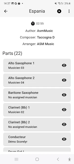 Scorelyr Screenshot 1
