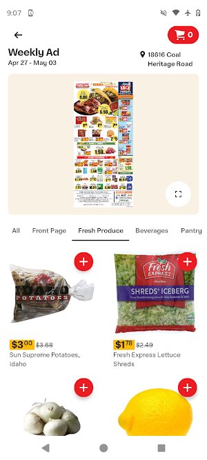 Goodsons Supermarkets Screenshot 2