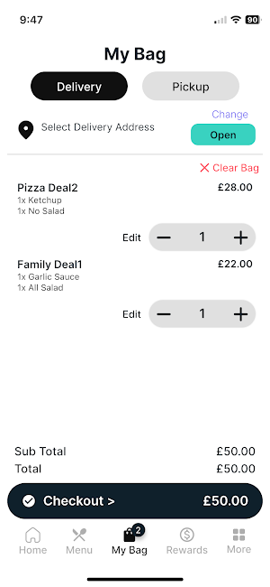 Deanos Pizza Milford Haven Screenshot 3