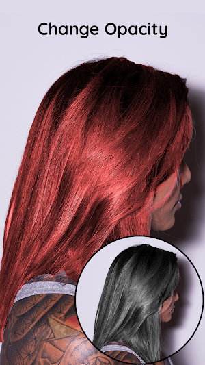 Hair Color Changer: Change Tones & Shades of Hair Screenshot 1