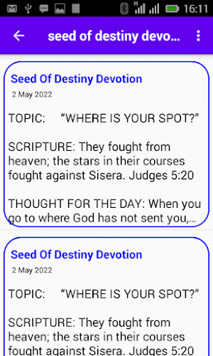 Seed Of Destiny Devotion Screenshot 1