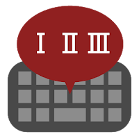 Roman numeric keypad