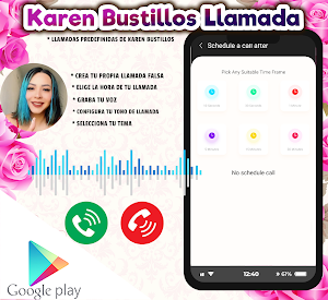 Karen Bustillos Llamada Falsa Screenshot 3