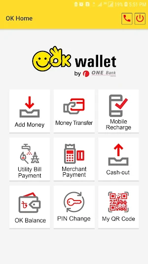 OK wallet Screenshot 1