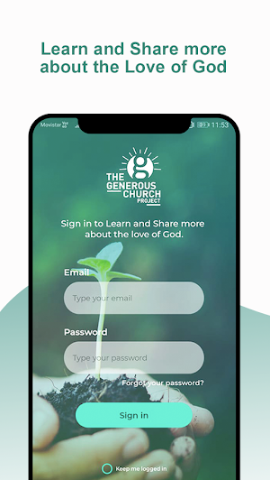 Generous Church Project Screenshot 0
