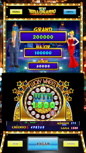 TV Milionário Slots Vertical Screenshot 1