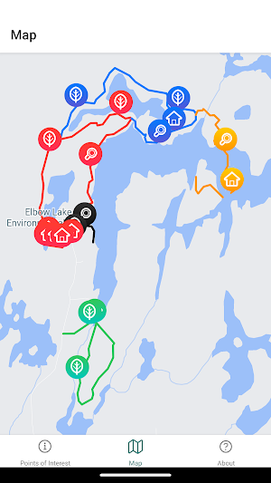 Elbow Lake Trail Guide Screenshot 2