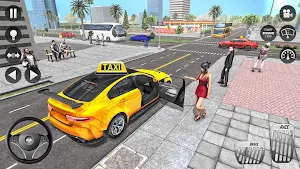 City Taxi Driver 2021 2: Pro Taxi Games 2021 Screenshot 2