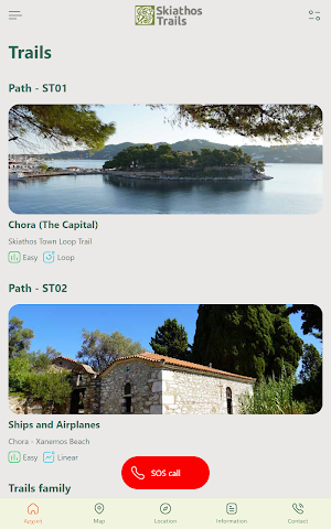 Skiathos Trails Screenshot 2