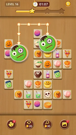 Wood Zen Match - Tile Connect Puzzle Games Screenshot 0