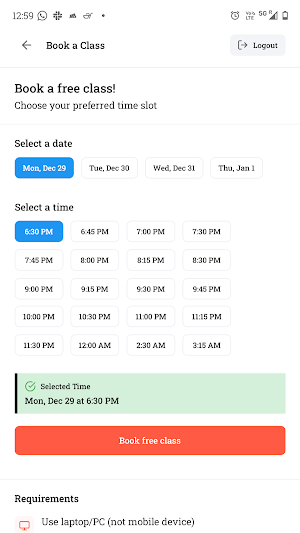 Codingal: AI & Coding for K-12 Screenshot 2