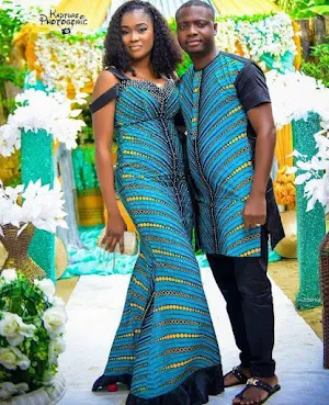 Ankara Couple Outfit Screenshot 0